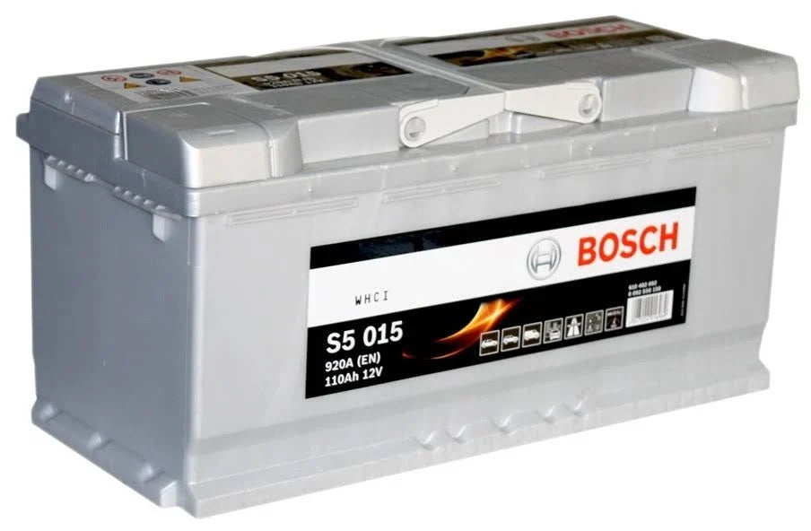 2026 Bosch S5015 12V 110Ah 920A Car Battery, 0 092 S50 150 (Gray)