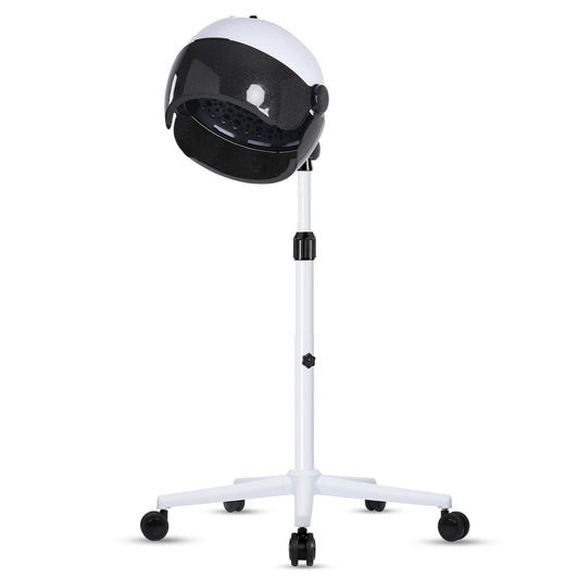 Hooded Hair Dryer, Professional Hood Dryer on Wheels, Standing Hair Dryer
