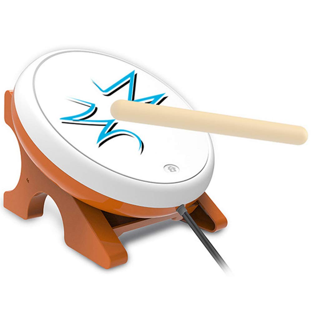 OSTENT Drum Controller Sticks Japanese Traditional Instrument for Sony PS4 Slim Pro Taiko No Tatsujin Master Video Games