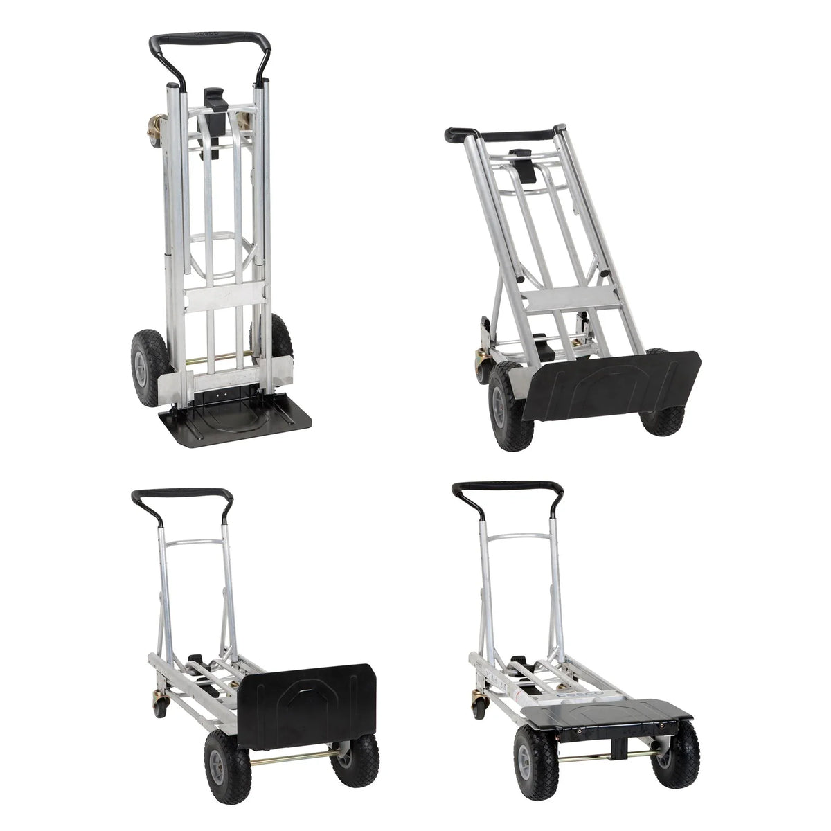 2026 4-in-1 Folding Utility Cart with Puncture-Proof Wheels
