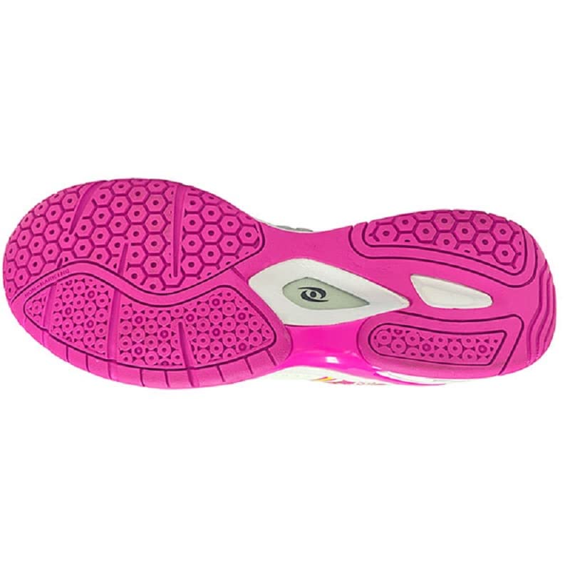 Acacia Unisex 31-285 Pickleball Shoes, Pink/White, 8.5 Wide US Women