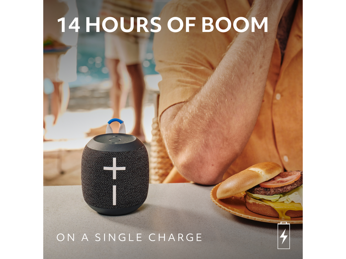 Ultimate Ears WONDERBOOM 4 Wireless Bluetooth Speaker - Black