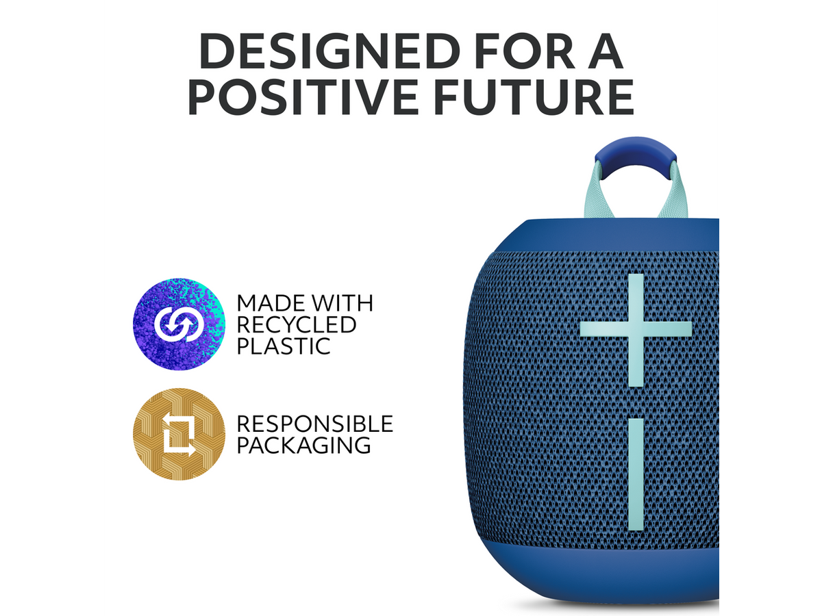 Ultimate Ears WONDERBOOM 4 Wireless Bluetooth Speaker - Blue