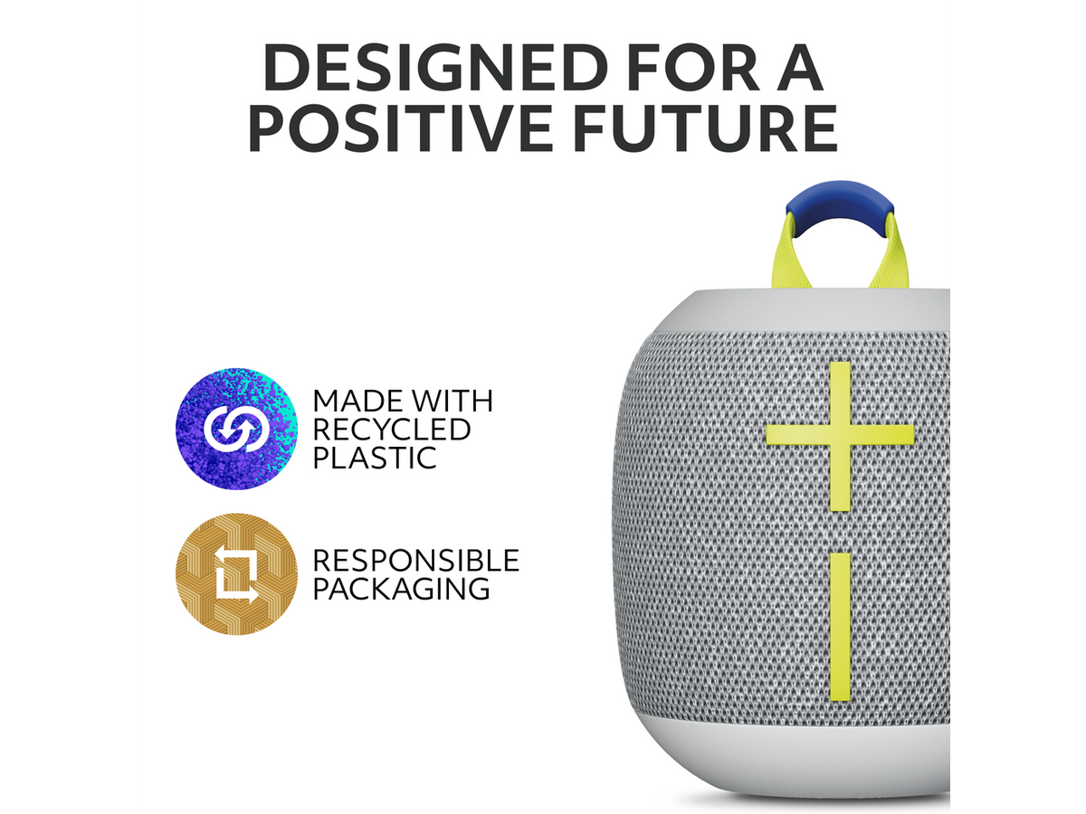 Ultimate Ears WONDERBOOM 4 Wireless Bluetooth Speaker - Gray