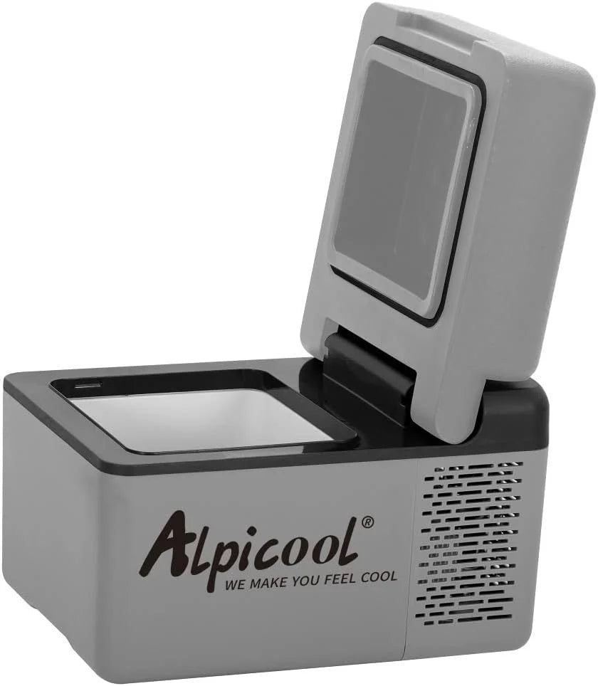 2026 Alpicool C12 12L Cool Box 12 V Mini Fridge Electric Compressor Car Fridge Camping Freezer Box Small Portable for Car, Tr