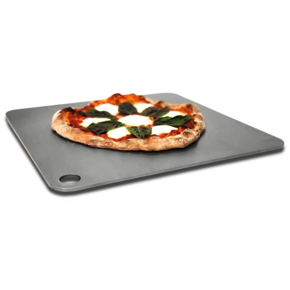 ThermiChef 16" x 16" Pizza Steel - 1/4" Steel, 17.6 lbs Multipurpose Cooking Steel for Pizzas, Sourdough, Grilling & More - Made in the USA