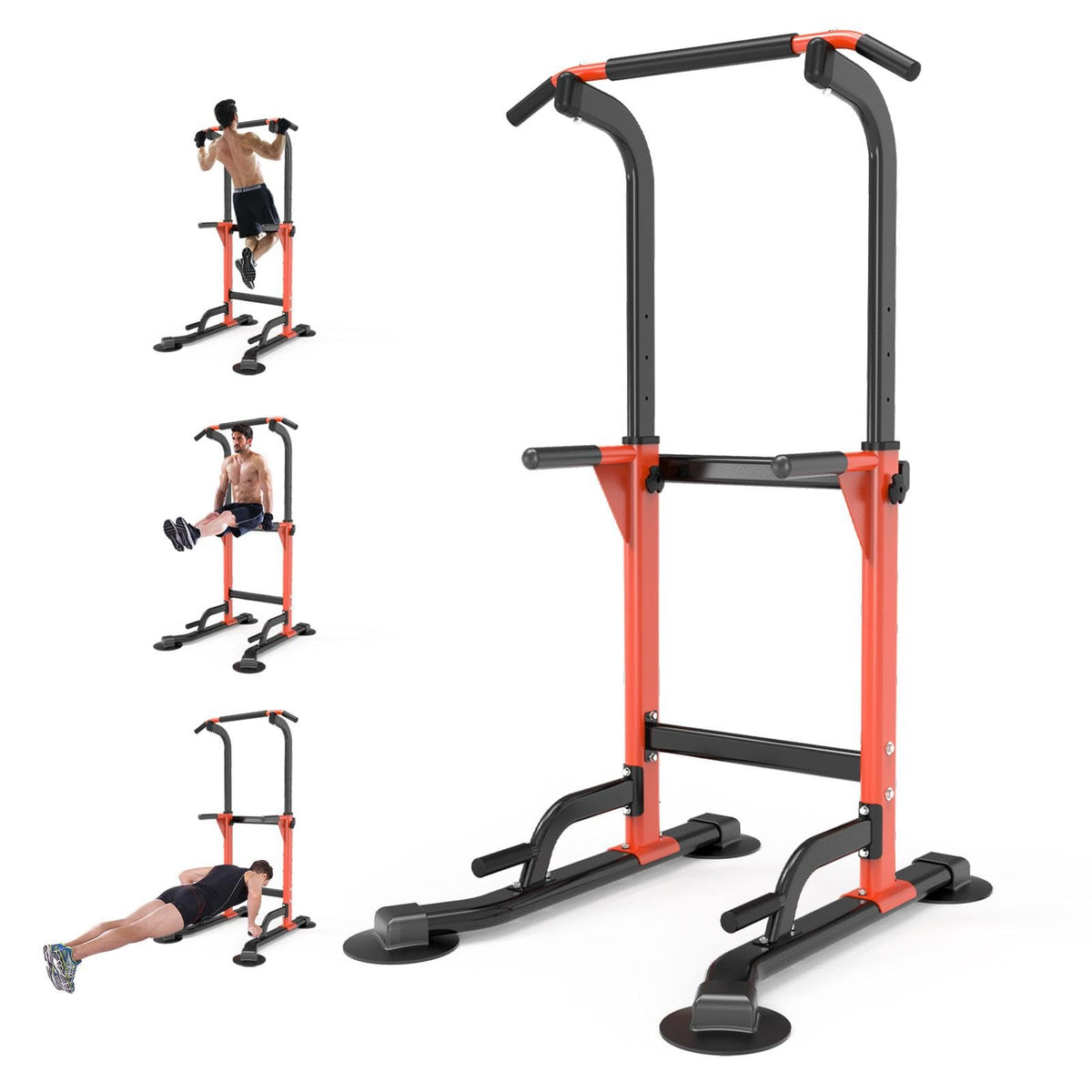 Z ZHICHI Pull-Up Dip Station Pull-Up Chin-Up Weight Capacity 350LBS