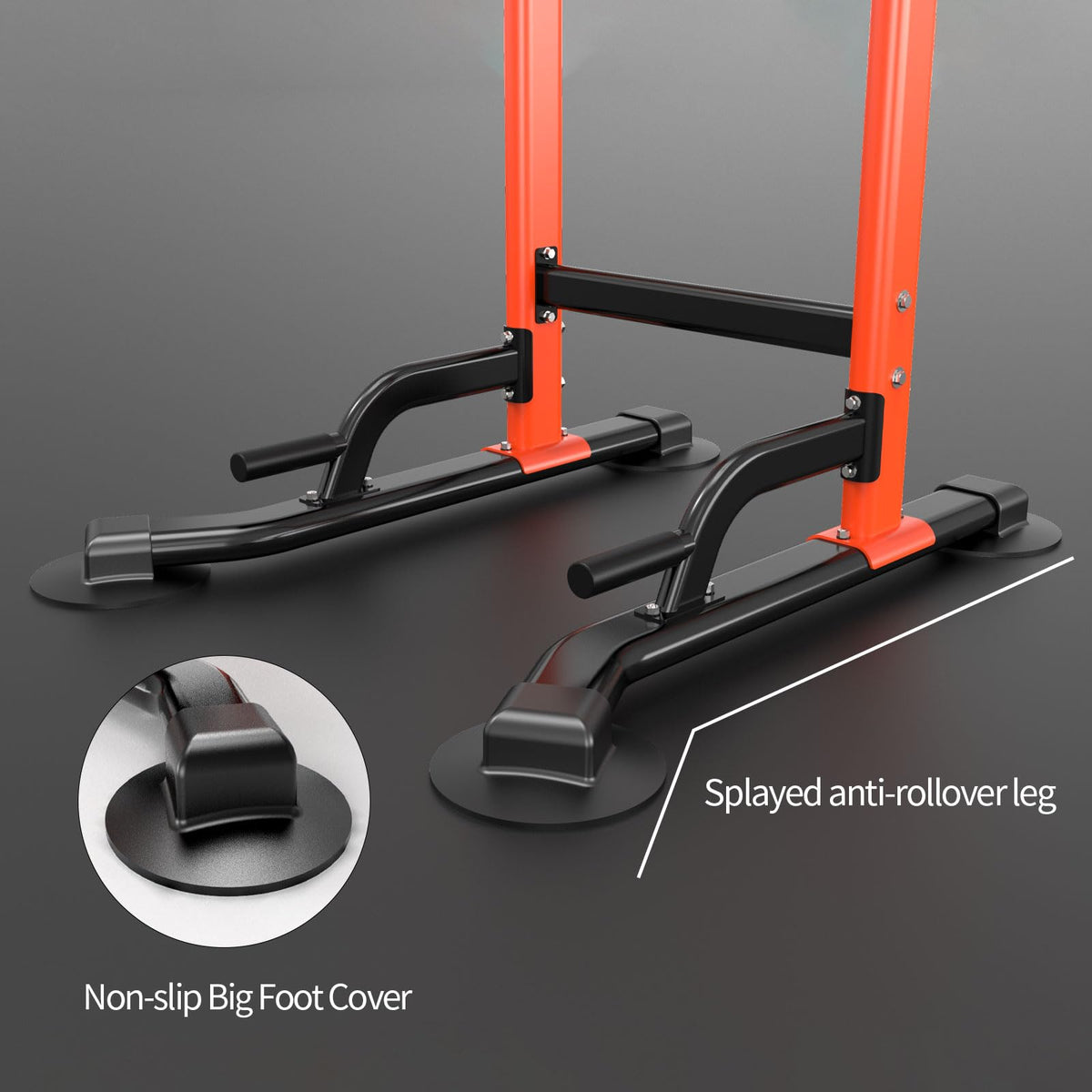 Z ZHICHI Pull-Up Dip Station Pull-Up Chin-Up Weight Capacity 350LBS