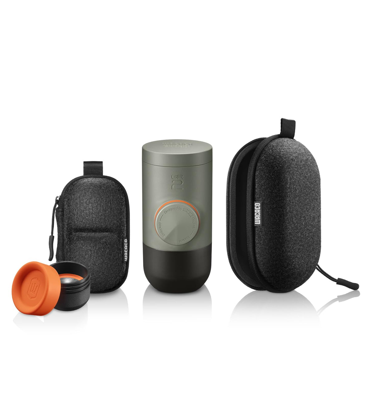 WACACO Minipresso GR2+Case+Basket Set, bundle sales