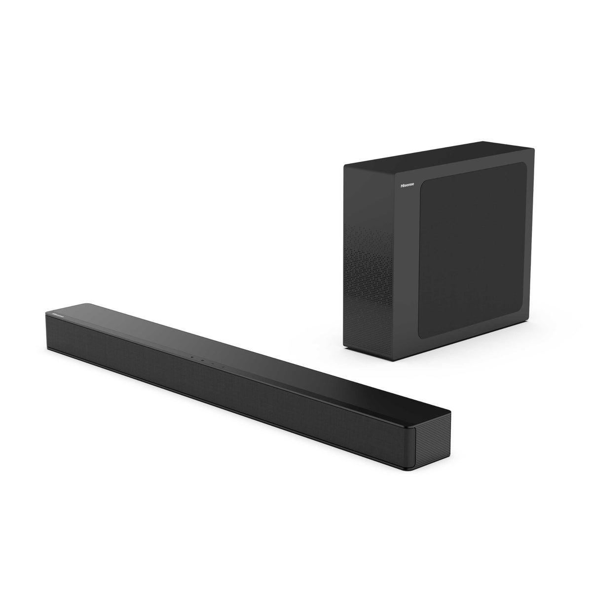 Hisense HS2100 2.1ch Soundbar with Wireless Subwoofer, Dolby Audio, DTS Virtual:X, HDMI ARC, Bluetooth 5.3, Remote Control, 6 EQ Modes