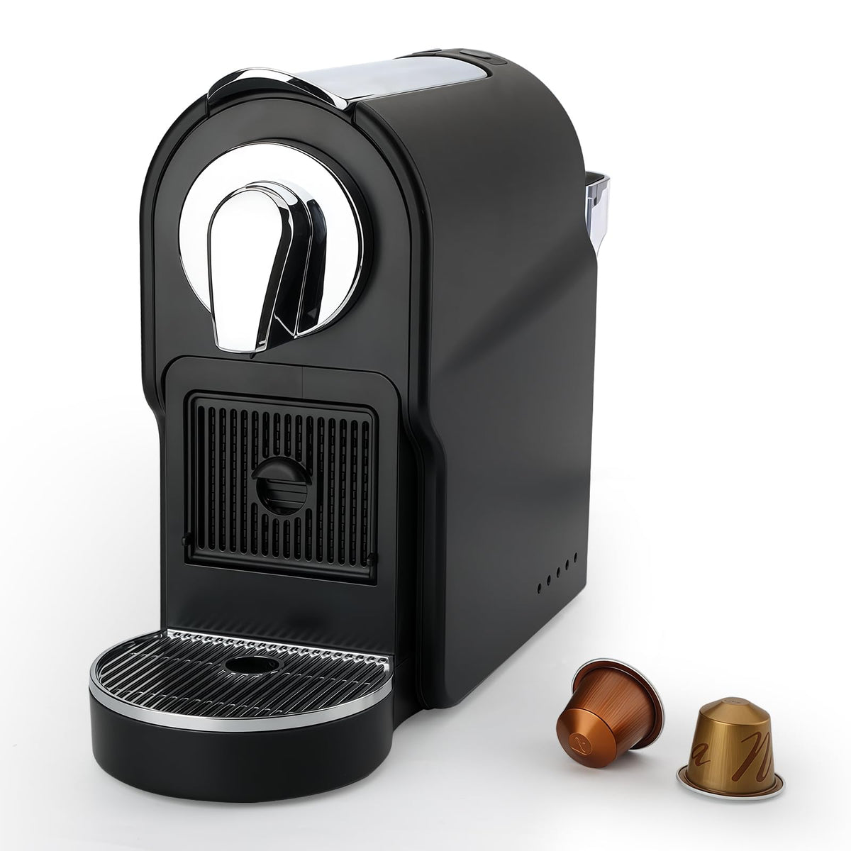 Mini Espresso Machine for Nespresso Original Pods, 20 Bar High Pressure Pump for Espresso and Lungo, One-Touch Operation, 22oz Removable Water Tank