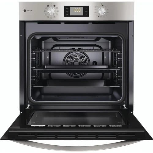 2026 Indesit recessed electric oven: stainless steel colour, self-cleaning IFWS 5844 JH IX : Large appliances