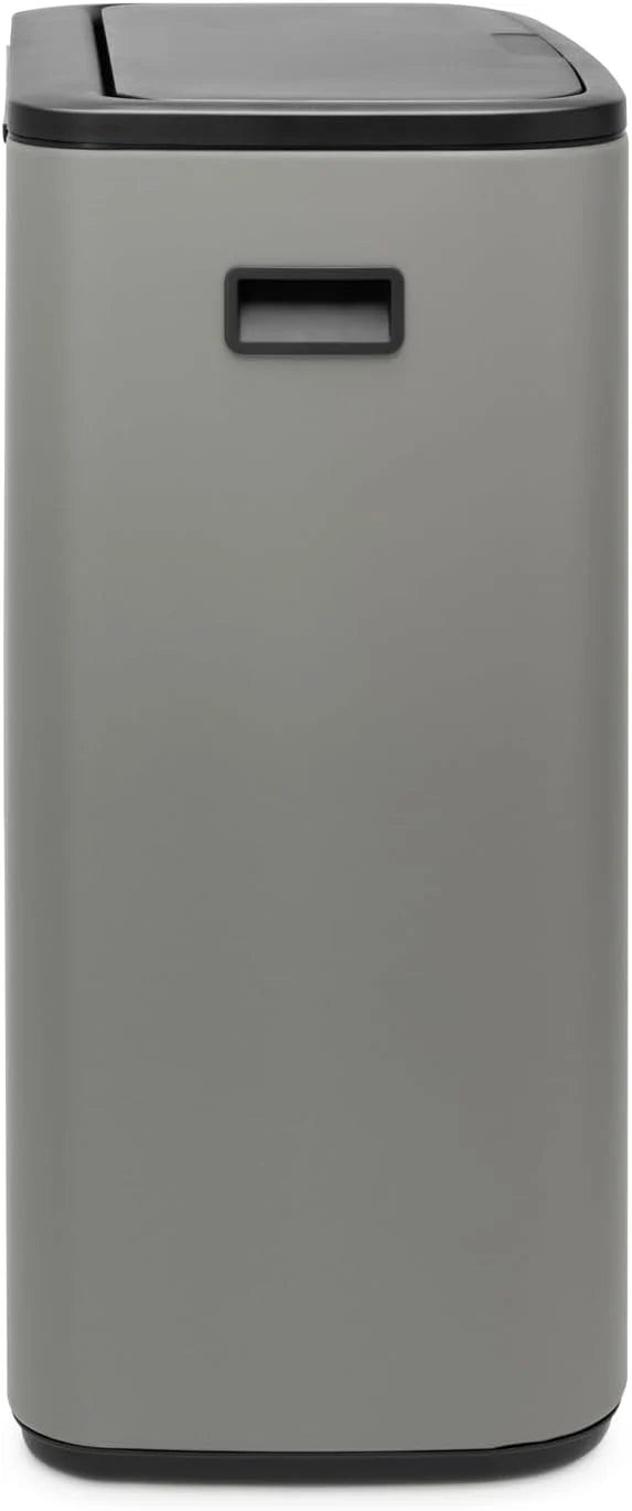 2026 Brabantia bin, matt steel, finger tracker, 2 x 30 L