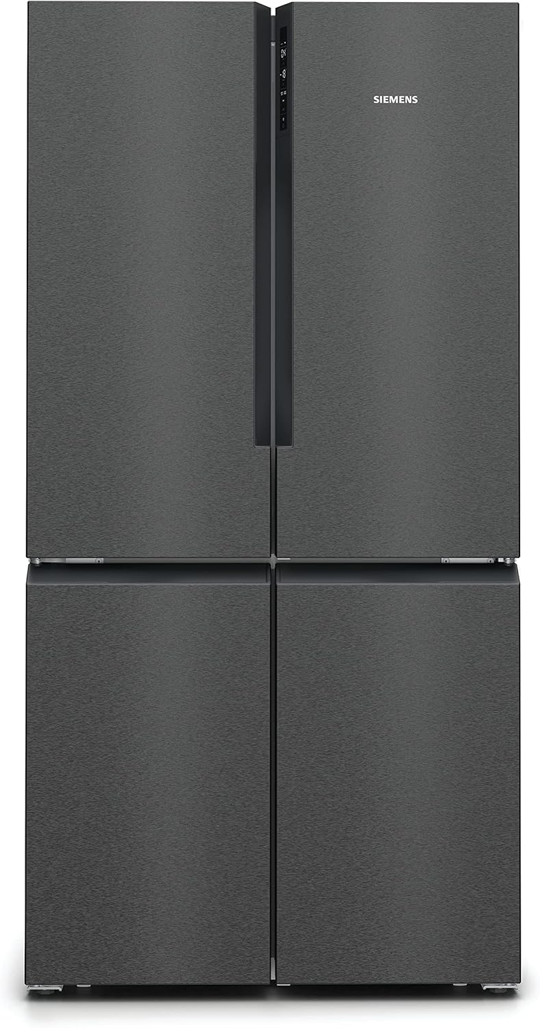 2026 SIEMENS KF96NVPEA iQ300 multi-door refrigerator, 183 x 91 cm, 405 L cooling & 200 L freezing, hyperFresh longer freshnes