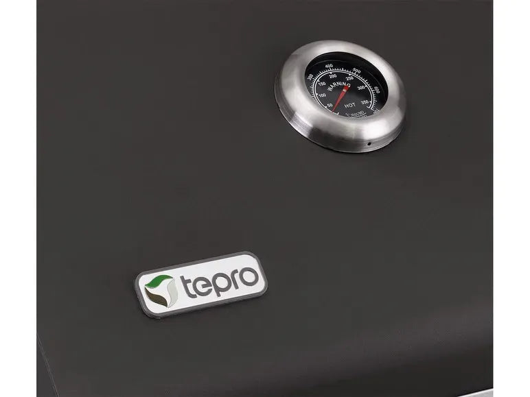 2026 tepro coal-gas grill “Toronto Kombi”, 8.7 kW power, 3 stainless steel burners, 2 shelfs