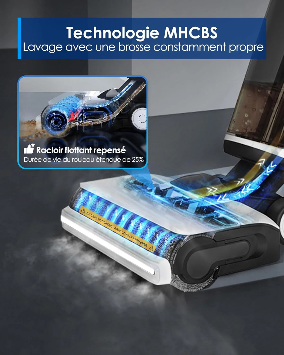 2026 Tineco Floor One S7 Steam Cordless Floor Washer and Steam Mop for Hard Floors