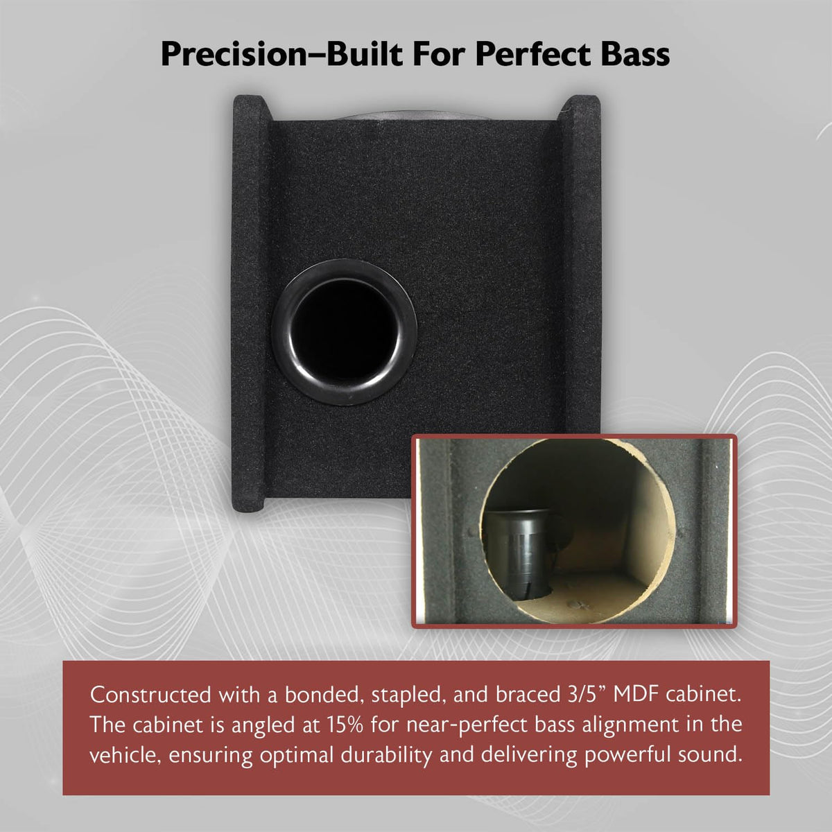 Rockville RV8.1A 400W 8" Loaded Car Subwoofer Enclosure, Mono Amplifier 400W Peak / 125W RMS, 8 AWG Amp Kit, Bass Knob, Vented, CEA-2006, Subsonic Filter, Low Pass Crossover