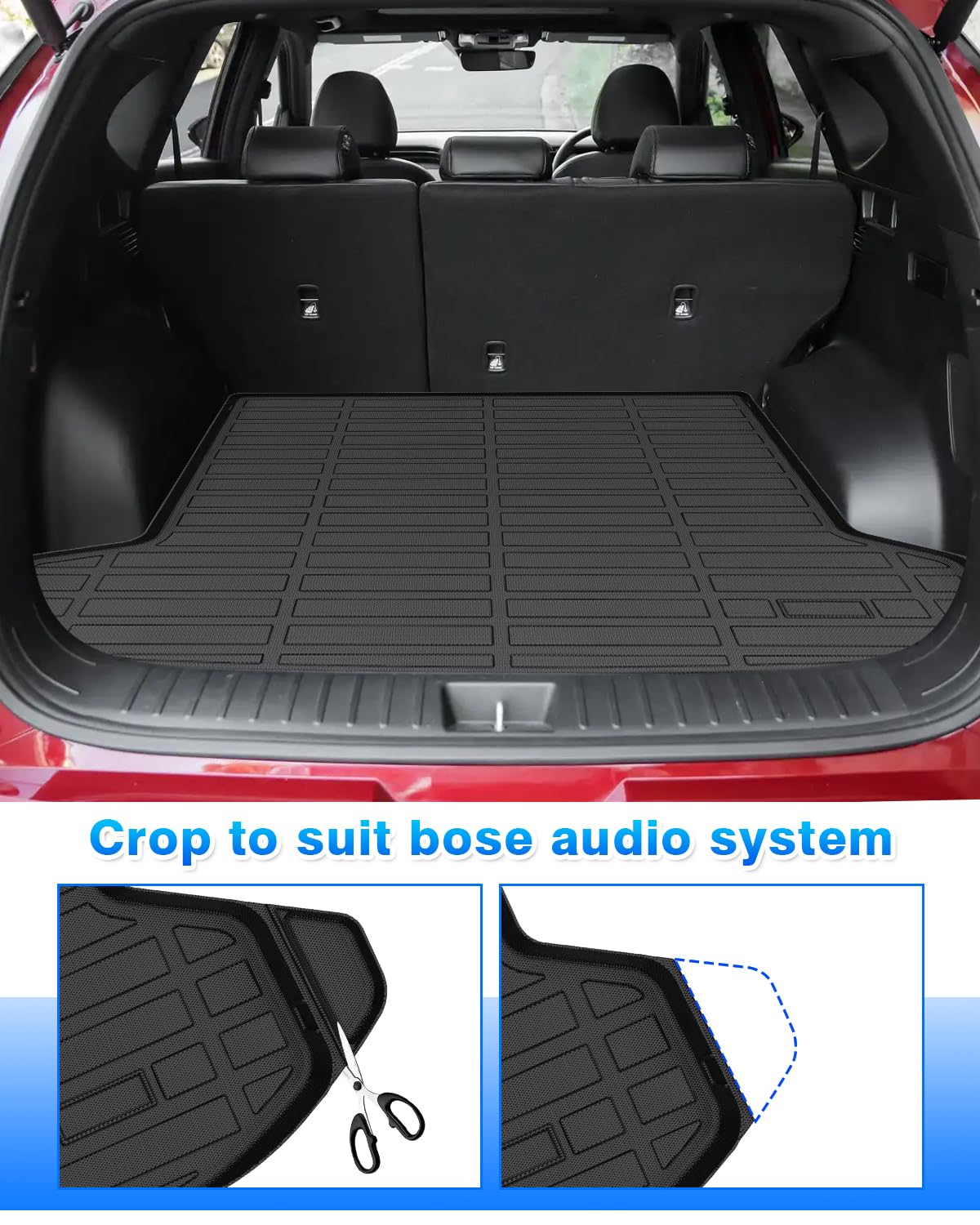 Cartist Floor Mats for Hyundai Tucson Gas 2022-2025 2026 (Not Fit Hybrid or PHEV), All Weather Cargo Liner for Tucson Accessories, Heavy Duty Tucson SE | SEL | Limited | XRT Car Mats, Car Accessories