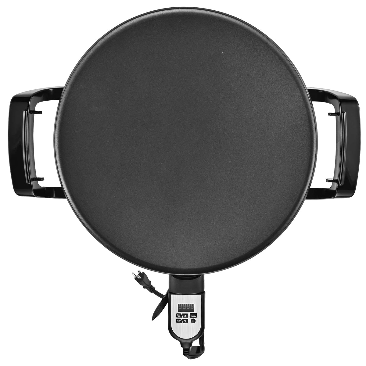 18.5" Electric Griddle for Teff Pancakes, Injera, Anjero, Crepe, Lefse, Mogogo & Mitad - Adjustable Digital Heat Control, Even Heat Distribution, Non-Stick Surface