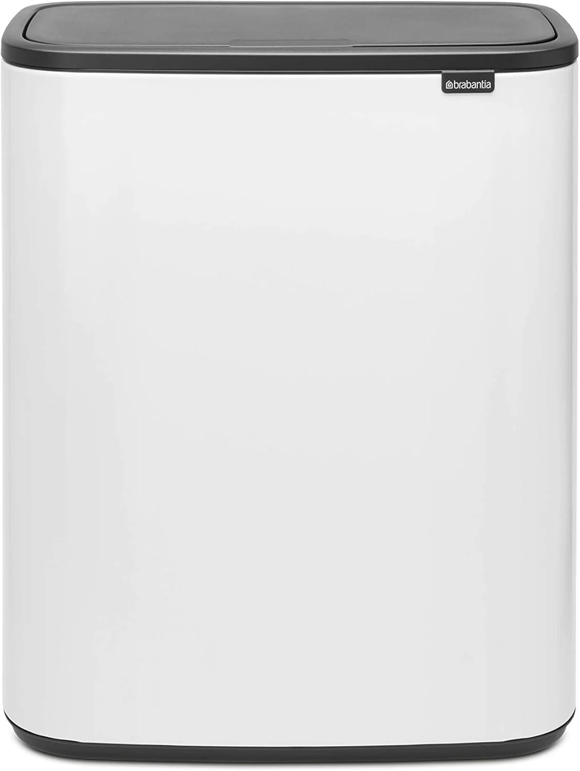 2026 Brabantia bin, matt steel, finger tracker, 2 x 30 L