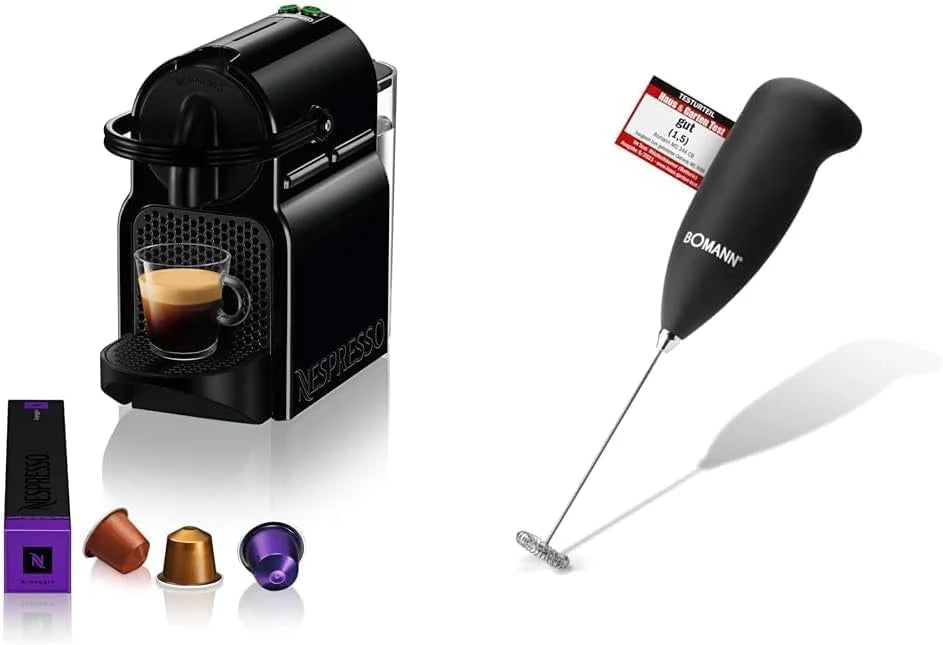 2026 De'Longhi Inissia Nespresso Capsule Coffee Machine, 203549 (Black)
