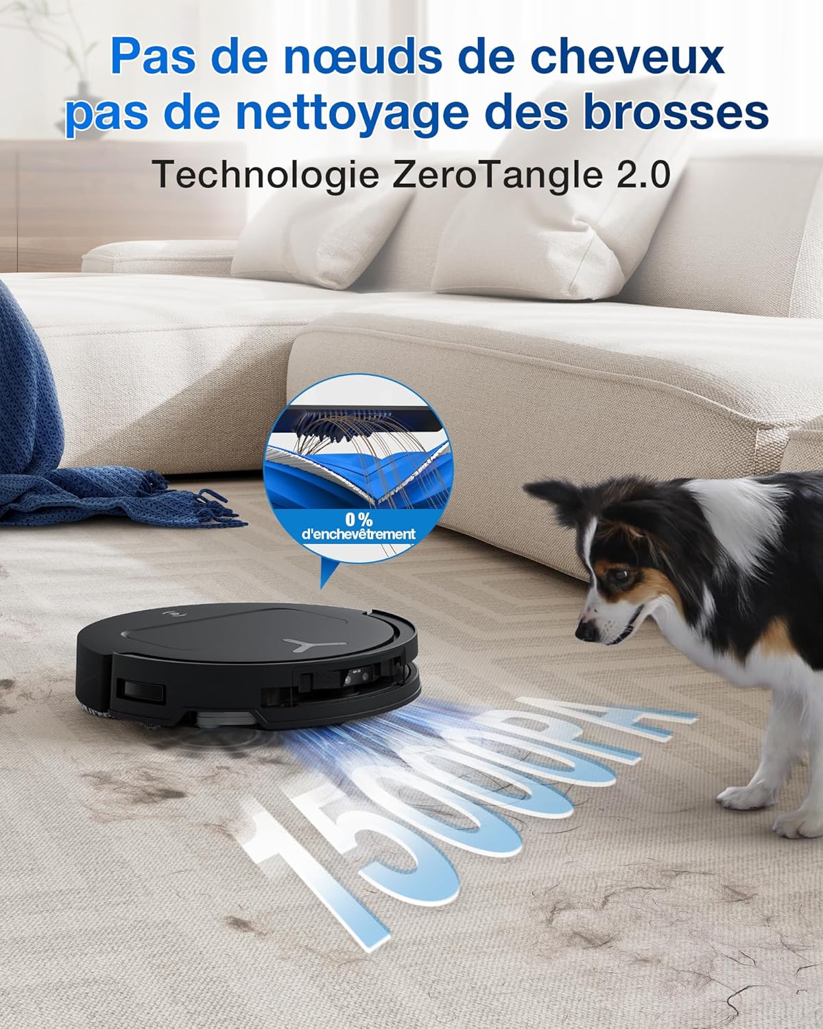 2026 ECOVACS T50 Omni Aspirator Robot with Station, Power 15000Pa improved by T30 Pro Omni, Side brush and extended serpillar