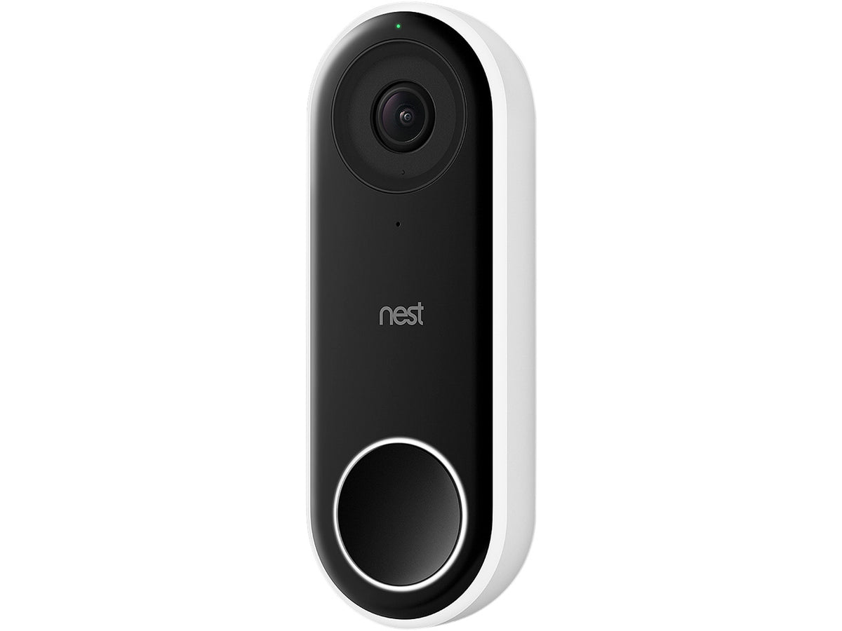 Used - Very Good Nest Hello Doorbell, Full HD with 3MP (2K) color sensor, 8x digital zoom Smart Wired Doorbell