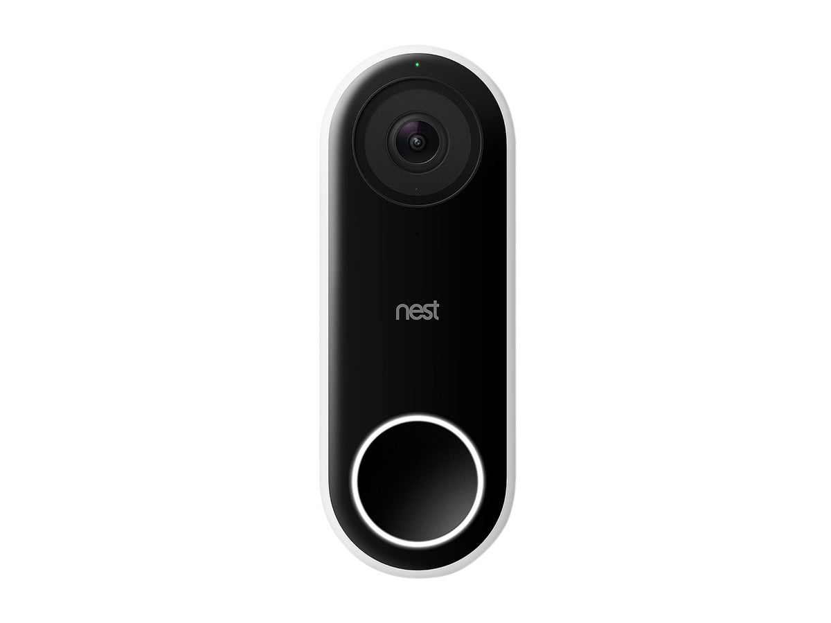 Used - Very Good Nest Hello Doorbell, Full HD with 3MP (2K) color sensor, 8x digital zoom Smart Wired Doorbell