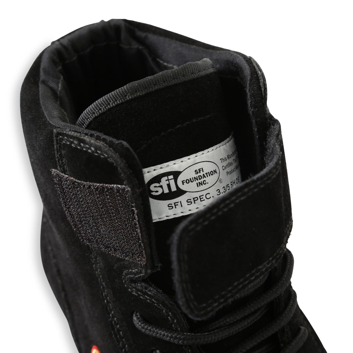 RaceQuipRQP 30300110RQP 303 Driving Shoes Mid-Top SFI 3.3/5 Black Size 11