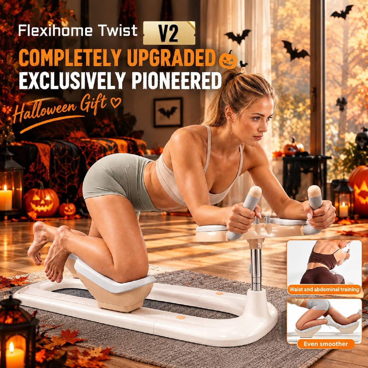 Twist Crawler v2, Waist and Ab Trainer, Home Gym