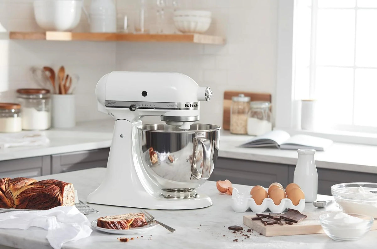 5-Quart Tilt-Head Stand Mixer, Electric Kitchen Mixer with Bowl, Multi-Speed Settings for Baking, Mixing and Food Preparation