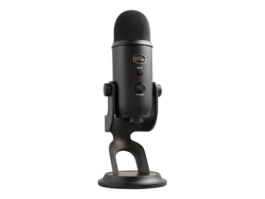 Logitech Blue Yeti USB Microphone, Multi-Pattern Condenser Mic, Plug & Play, Streaming, Podcasting & Recording