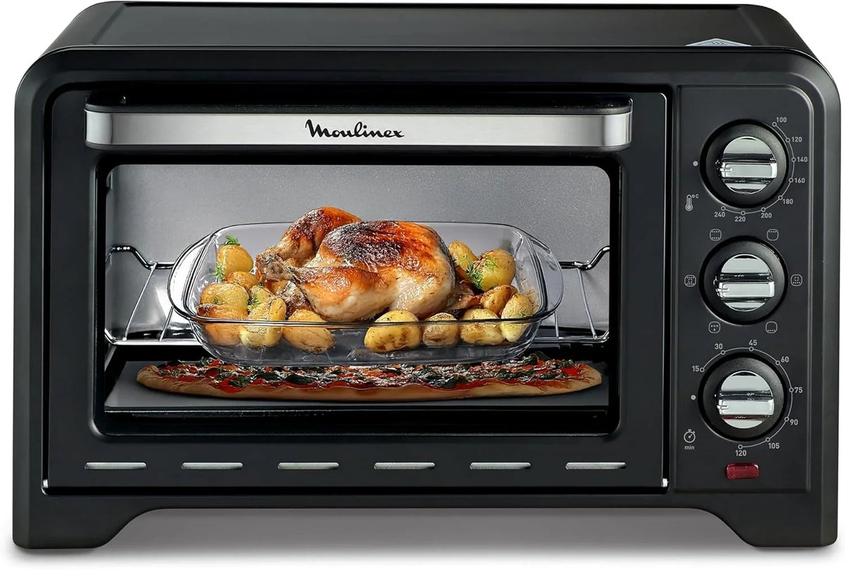 2026 Moulinex Optimo 33L Countertop Oven with Convection, OX464811 (Black)