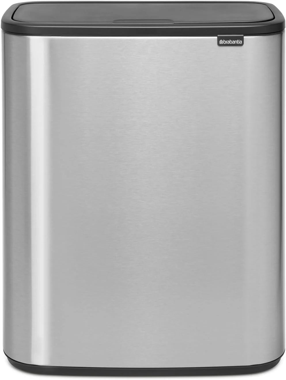 2026 Brabantia bin, matt steel, finger tracker, 2 x 30 L