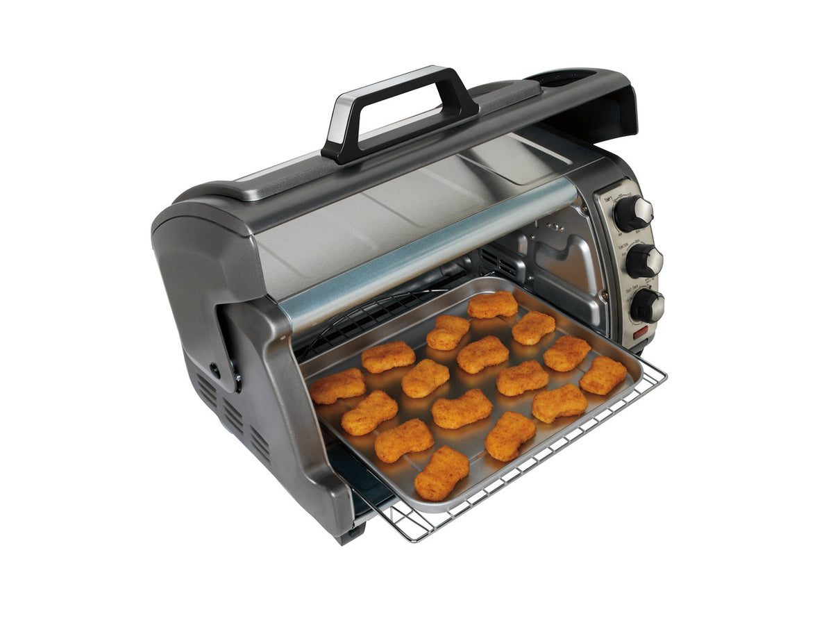 Hamilton Beach 31126 Easy-Reach 6 Slice Toaster Oven Broiler with Convection