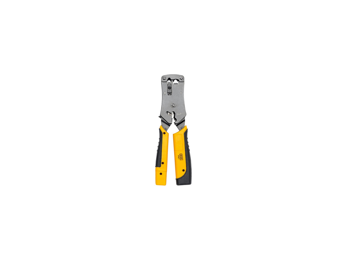 Tripp Lite RJ11/RJ12/RJ45 Wire Crimper with Built-in Cable Tester