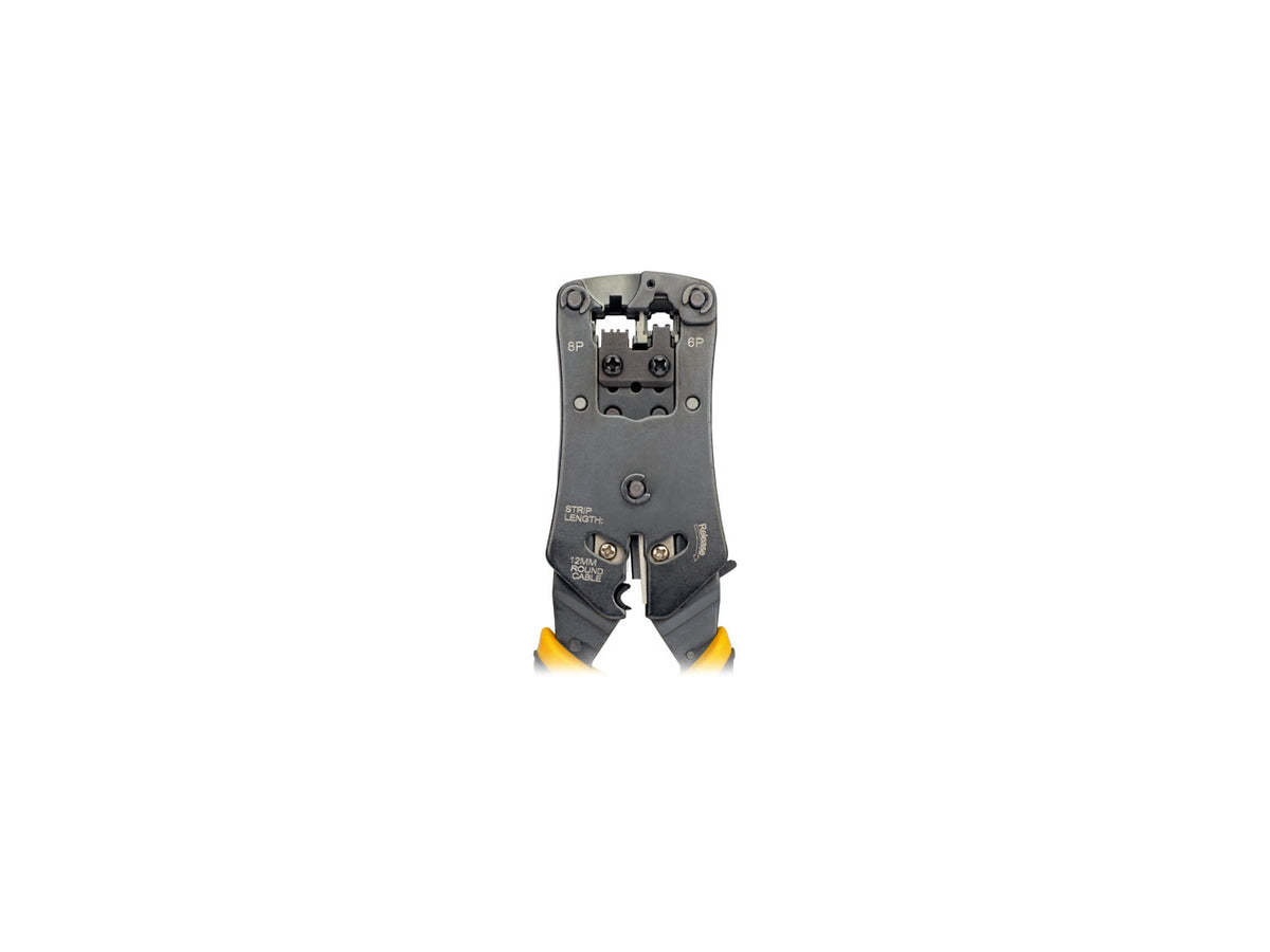 Tripp Lite RJ11/RJ12/RJ45 Wire Crimper with Built-in Cable Tester