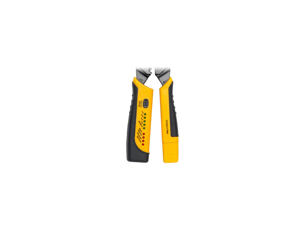 Tripp Lite RJ11/RJ12/RJ45 Wire Crimper with Built-in Cable Tester