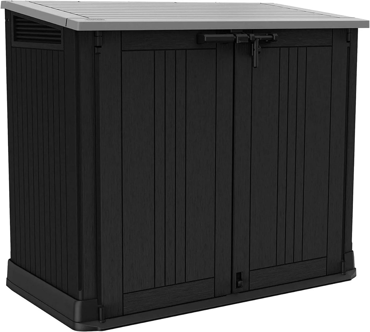 2026 KETER Shelter Horizontal Range SIO Nova bin - 880 liters - Black(Black/Grey)