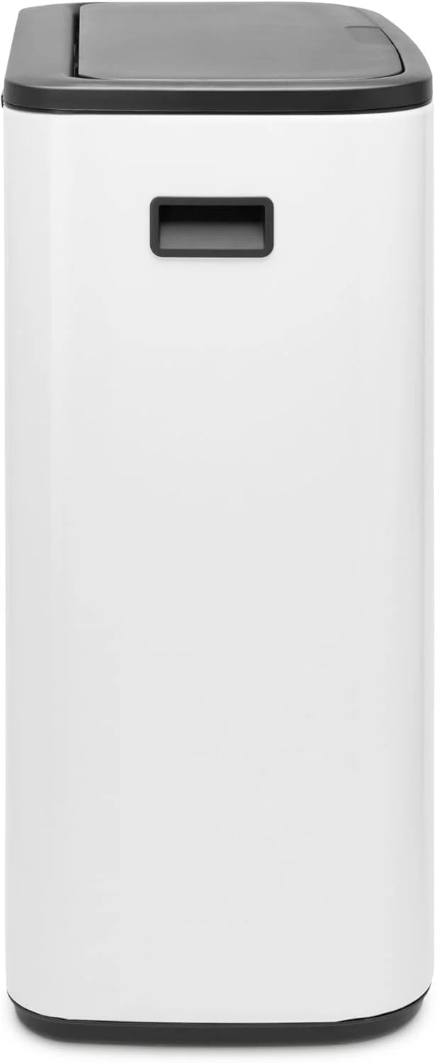 2026 Brabantia bin, matt steel, finger tracker, 2 x 30 L
