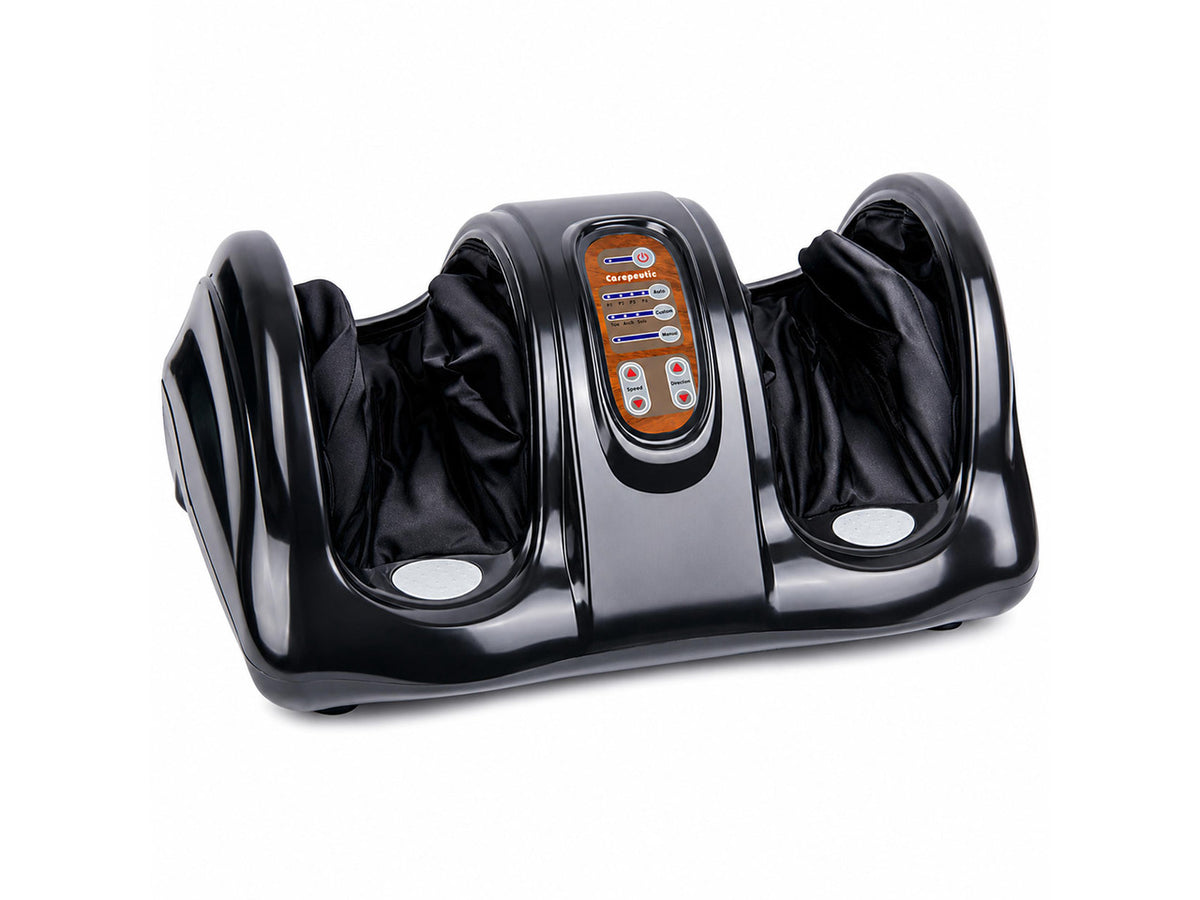 Carepeutic KH385LBA Deluxe Hand-Touch Shiatsu Foot Massager with Kneading Rolling Massage for Tension and Fatigue Relief