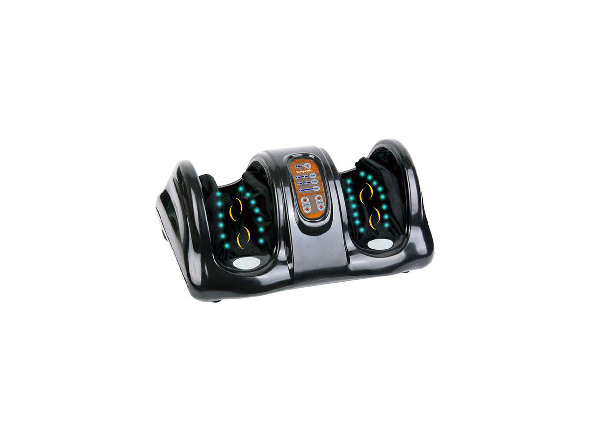 Carepeutic KH385LBA Deluxe Hand-Touch Shiatsu Foot Massager with Kneading Rolling Massage for Tension and Fatigue Relief