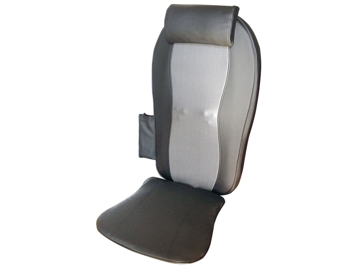 Carepeutic KH261A Deluxe Shiatsu and Swing Back Massager with Heated Therapy and Vibration Massage Cushion