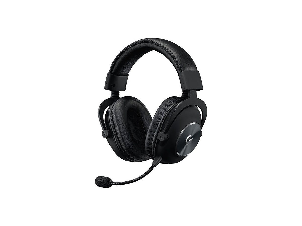 Logitech G PRO X Wireless LIGHTSPEED Gaming Headset with Blue VO!CE Mic Filter Tech, 50 mm PRO-G Drivers, and DTS Headphone:X 2.0 Surround Sound, 20+ Hour Battery Life - Black