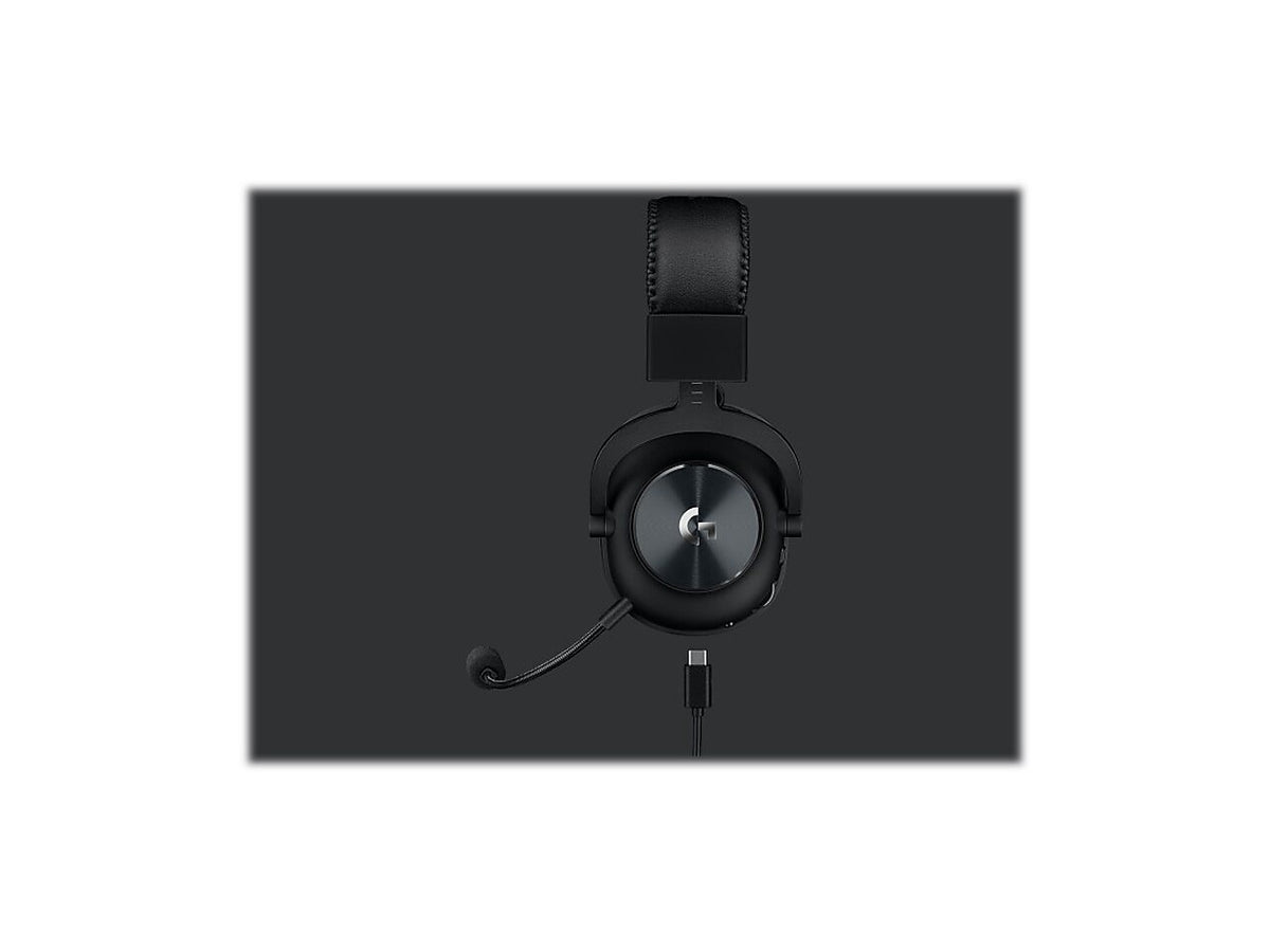 Logitech G PRO X Wireless LIGHTSPEED Gaming Headset with Blue VO!CE Mic Filter Tech, 50 mm PRO-G Drivers, and DTS Headphone:X 2.0 Surround Sound, 20+ Hour Battery Life - Black