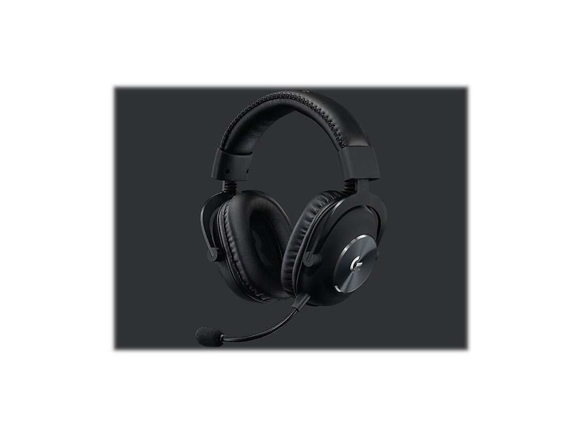 Logitech G PRO X Wireless LIGHTSPEED Gaming Headset with Blue VO!CE Mic Filter Tech, 50 mm PRO-G Drivers, and DTS Headphone:X 2.0 Surround Sound, 20+ Hour Battery Life - Black