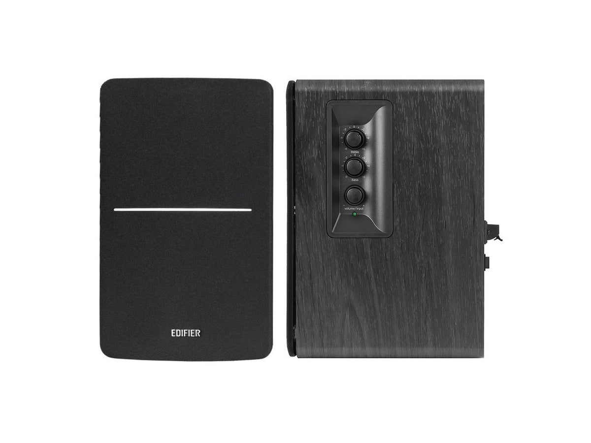 Edifier R1280DBs Active Bluetooth Bookshelf Speakers - Optical Input - 2.0 Wireless Studio Monitor Speaker - 42W RMS with Subwoofer Line Out - Black