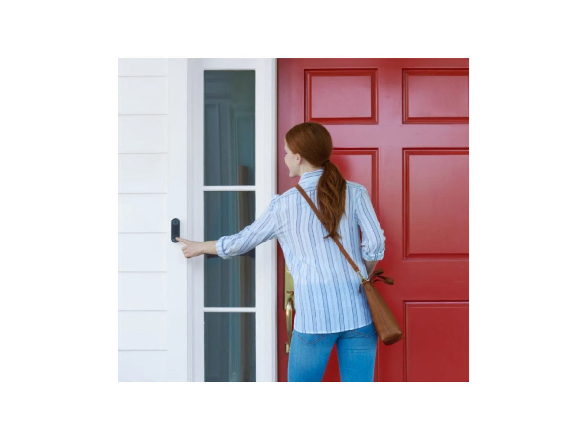 Used - Very Good Nest Hello Doorbell, Full HD with 3MP (2K) color sensor, 8x digital zoom Smart Wired Doorbell