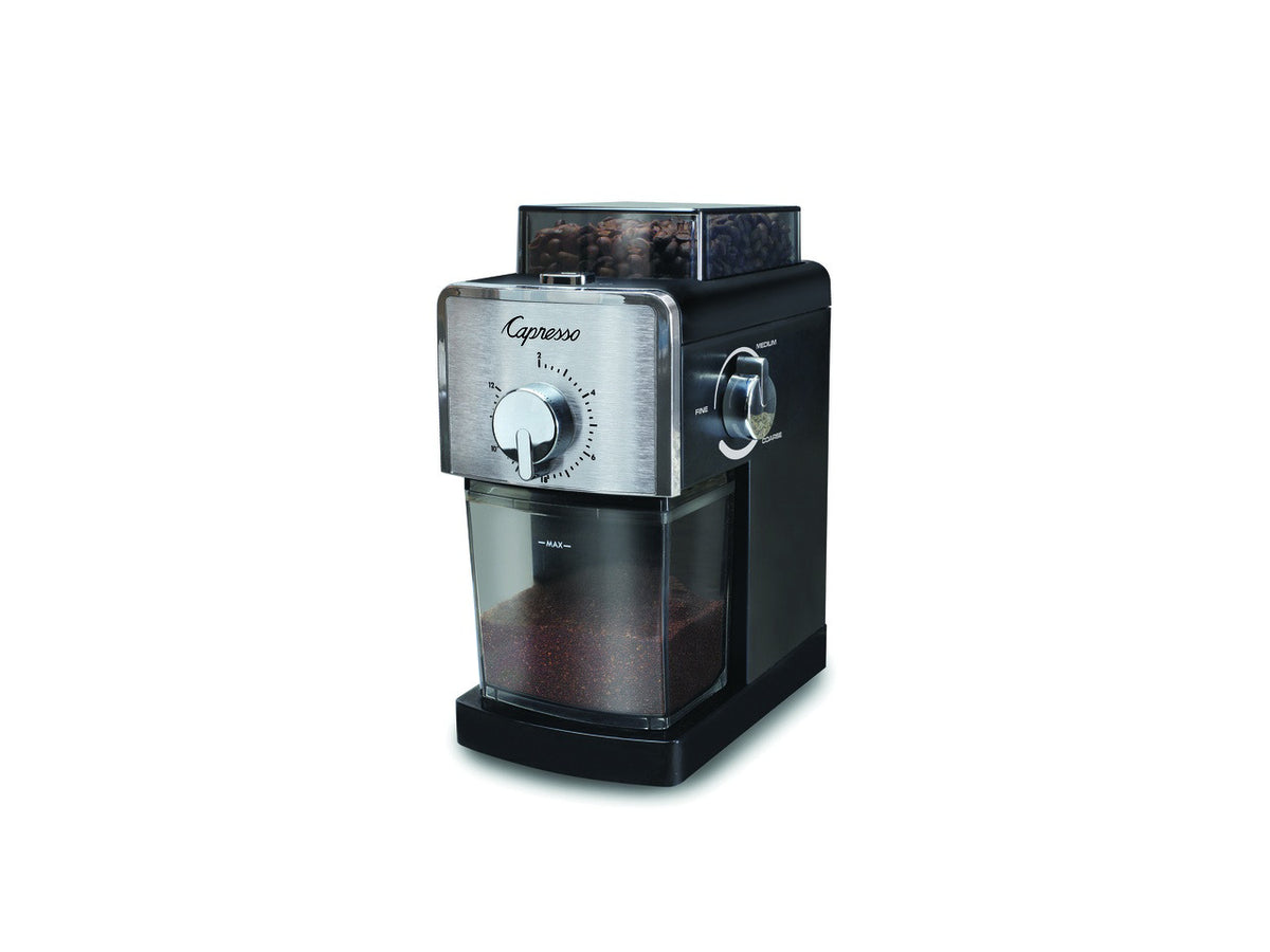 CAPRESSO 117.05 Black/Silver Dual Drip 42 oz. Espresso Machine