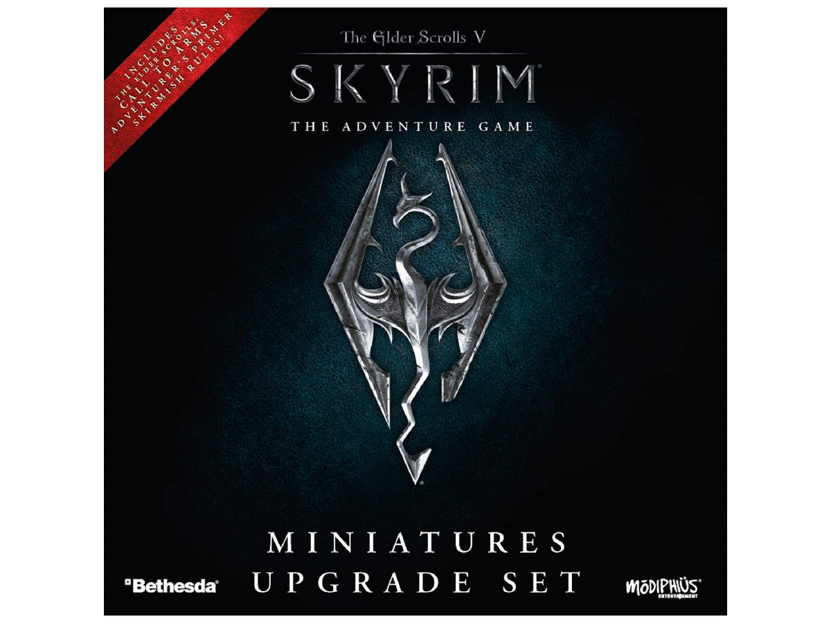 The Elder Scrolls V: Skyrim The Adventure Game Miniatures Upgrade Set | Tabletop Strategy Board Game for Adults | Ages 14+ | 1-4 Players | Avg. 60-120 Minutes | By Modiphius Entertainment